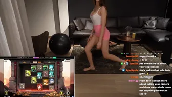 KatiaBang shows the viewers that everything is real in her stream! #6