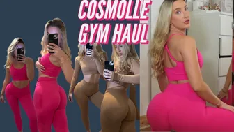 BOOTY LIFTING!!!?? HUGE COSMOLLE GYM HAUL????????????