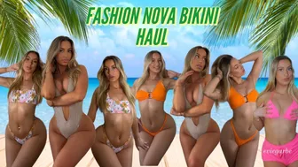 BIKINI TRY ON HAUL FROM FASHION NOVA/ NOVA MEN ✨ let’s get into summer