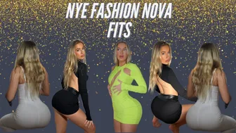 NYE FITS WITH FASHION NOVA???? you NEED to see this ????