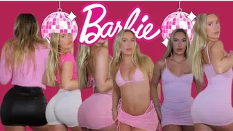 hi barbie ???? watch me try on my barbie inspired outfits ????