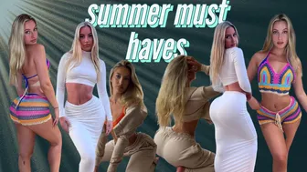 summer must haves???????? beach fits, evening outfits & airport looks✈️