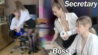 Boss and Secretary: Commotion in the office! #1