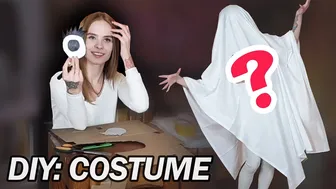 DIY: Ghost Costume with a Hole Right THERE!