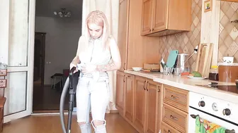 ASMR vacuuming NO MUSIC #4