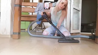 ASMR vacuuming NO MUSIC #6