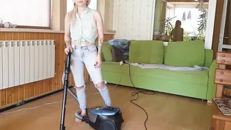 ASMR vacuuming NO MUSIC #9