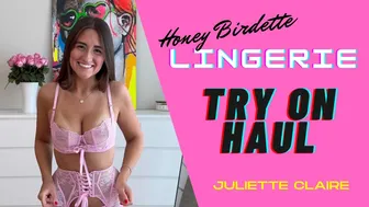 SEXY Honey Birdette Lingerie Try On Haul