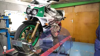 CBR400RR oil and filter change #5