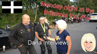 The Par weekly bike meet at the Britannia Inn