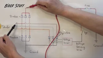 How does a motorcycle regulator/rectifier work? #7