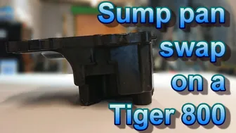 How to replace the sump on a Mk1 Tiger 800