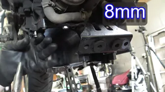 How to replace the sump on a Mk1 Tiger 800 #10