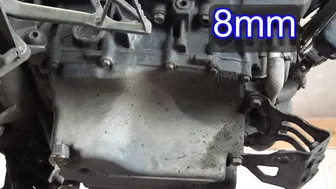 How to replace the sump on a Mk1 Tiger 800 #4