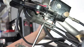 Find and fix a no front brake light fault on a Tiger 800 #9