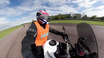 Gary riding around Thruxton #6