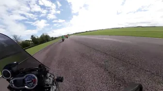 Gary riding around Thruxton #8