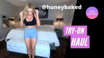 Ryderwear Gym Outfits Try-On Haul with Huneybaked