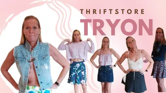 Liten butikk, STORE skatter!!! Thriftstore Try On haul!!