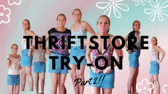 Tur til brukthandel... Del 2! (Try On Haul, Thrifting)