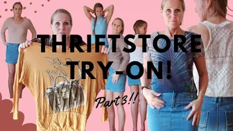 Tur til brukthandel... Del 3! (Try On Haul, Thrifting)