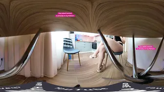 Morning in my kitchen. VR girl 360 | virtual reality 5.7K #3