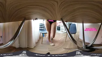 Morning in my kitchen. VR girl 360 | virtual reality 5.7K #8