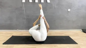 HIP STRETCH. YOGA HUB. STRETCH LEGS & FEET. FLEXIBLE LEGS. CONTORTION YOGA. SPLITS ROUTINE №2 #8