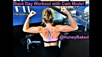 Back Day Workout with HuneyBaked #1