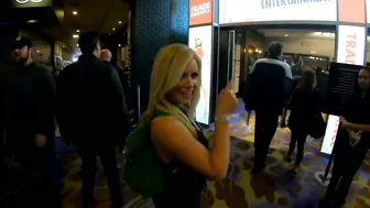 Walking Around AVN Expo 2020 with Web Cam Model HuneyBaked #3