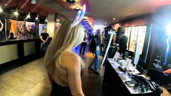 Walking Around AVN Expo 2020 with Web Cam Model HuneyBaked #9