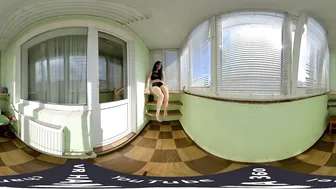 Take a pause with me on my balcony | vr video 360 | 5.7K #9