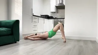 Indoor Yoga At home - hip stretches for opening splits #9