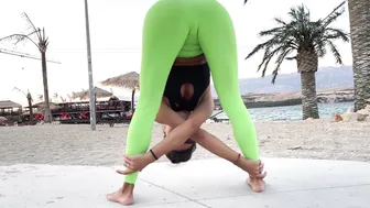 Yoga and CONTORTION, flexibility, Stretch - Flexibility Exercises №4 #6