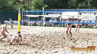 Thong Bikini Beach Volleyball In Italy #2