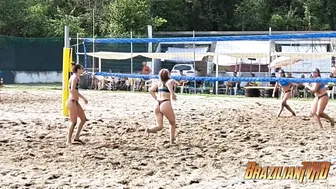 Thong Bikini Beach Volleyball In Italy #3