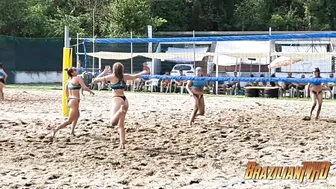 Thong Bikini Beach Volleyball In Italy #7