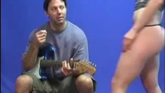 Guitar Teacher & Thong Girl Blooper