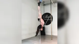 Asian Bikini Pole Dancer - Improving Through Practice #6