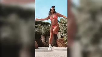 Women Shuffle Dancing In Bikinis And Thongs #8