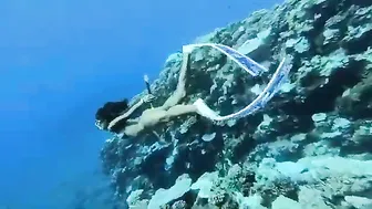 Bikini Free Diving & Swimming In Taiwan (2021) #8