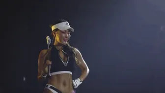 Korean Bikini Model Sexy Golf Uniform (2020) #1