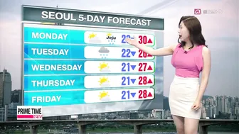 Korean Weather Lady Lee Jhee-Hyun (2015) #6