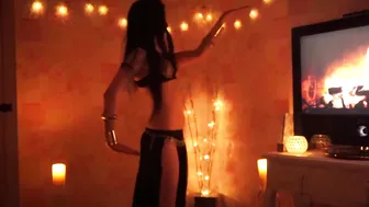 Woman Performs Romantic & Sexy Belly Dance For Partner #5