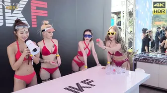 Taiwanese Bikini Models Playing Beer Pong #7