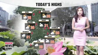 Lee Jee Hyun Arirang Weather Woman #9