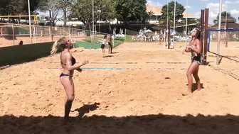 Bikini Foot Volleyball Fundamentals (2017) #6