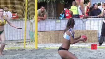 Bikini Sports - Beach Handball (Australia vs Argentina 2016) #6