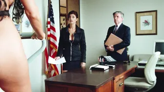 Day Of The Warrior - Office Thong Leotard Scene #9