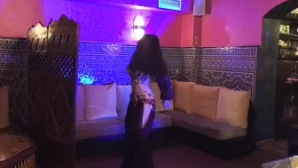 Kazakh Bellydancer In Restaurant #5